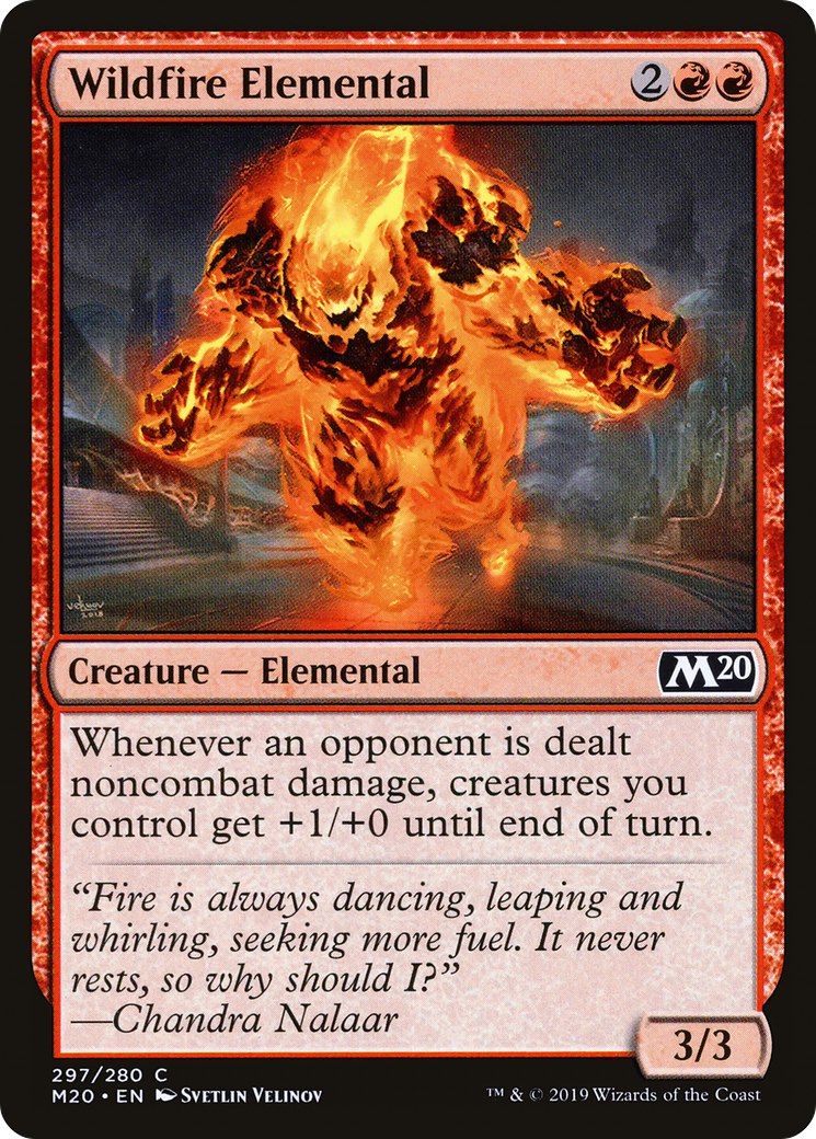 Wildfire Elemental [Core Set 2020] - The Mythic Store | 24h Order Processing