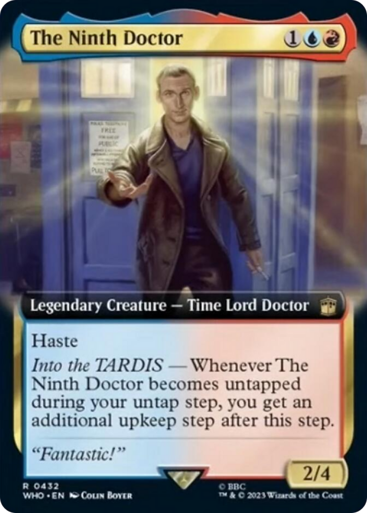 The Ninth Doctor (Extended Art) [Doctor Who] - The Mythic Store | 24h Order Processing