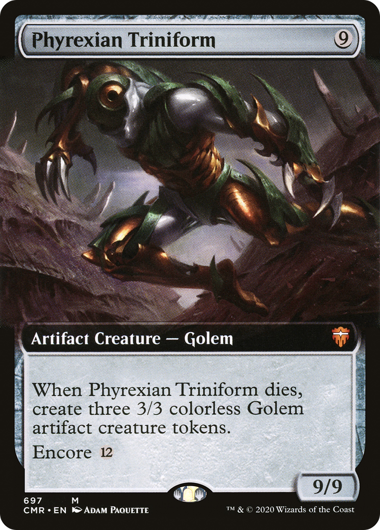 Phyrexian Triniform (Extended Art) [Commander Legends] - The Mythic Store | 24h Order Processing