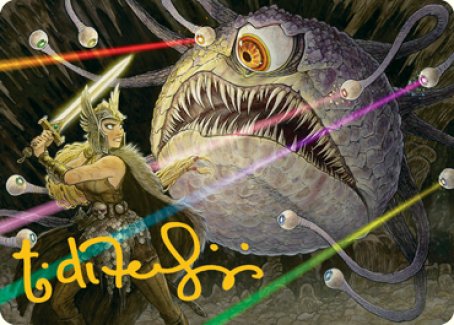 Hive of the Eye Tyrant Art Card (Gold-Stamped Signature) [Dungeons & Dragons: Adventures in the Forgotten Realms Art Series] - The Mythic Store | 24h Order Processing