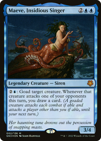 Maeve, Insidious Singer [Game Night: Free-for-All] - The Mythic Store | 24h Order Processing