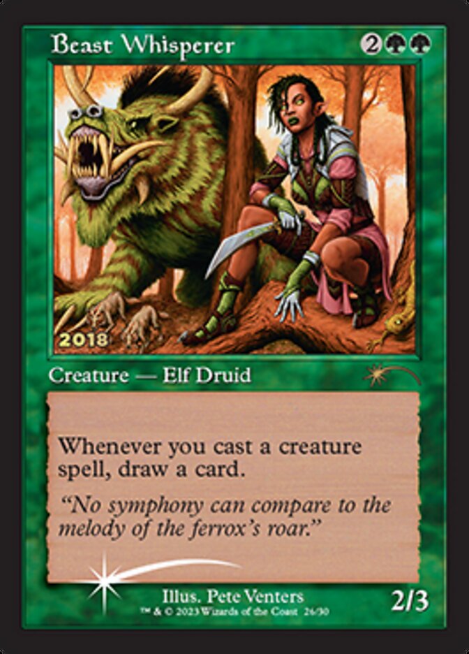 Beast Whisperer [30th Anniversary Promos] - The Mythic Store | 24h Order Processing