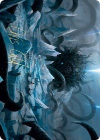 Icebreaker Kraken Art Card (Gold-Stamped Signature) [Kaldheim Art Series] - The Mythic Store | 24h Order Processing