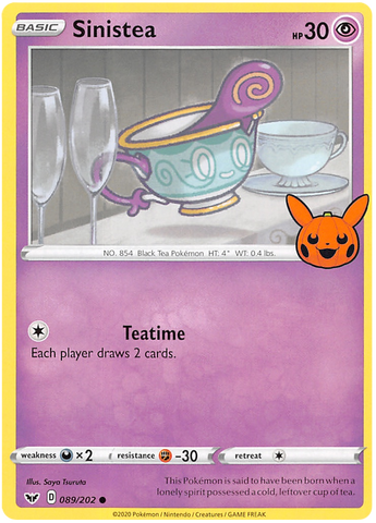 Sinistea (089/202) [Trick or Trade 2023] - The Mythic Store | 24h Order Processing