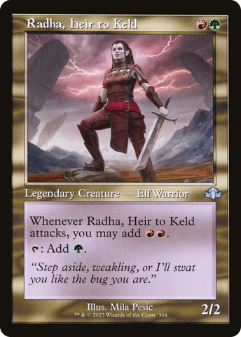 Radha, Heir to Keld (Retro) [Dominaria Remastered] - The Mythic Store | 24h Order Processing