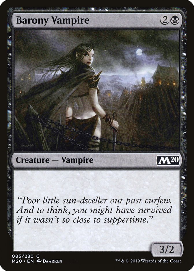 Barony Vampire [Core Set 2020] - The Mythic Store | 24h Order Processing