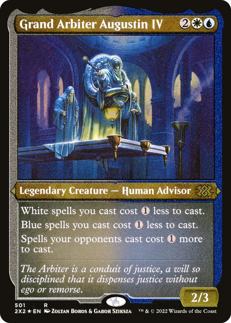 Grand Arbiter Augustin IV (Foil Etched) [Double Masters 2022] - The Mythic Store | 24h Order Processing