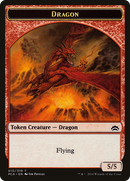 Dragon // Saproling Double-Sided Token [Planechase Anthology Tokens] - The Mythic Store | 24h Order Processing