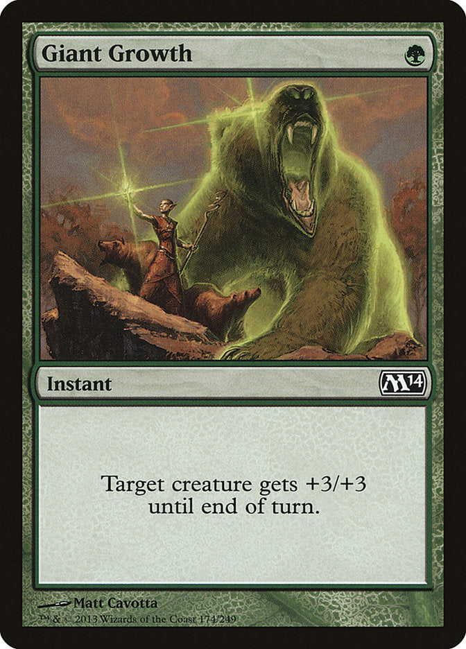 Giant Growth [Magic 2014] - The Mythic Store | 24h Order Processing