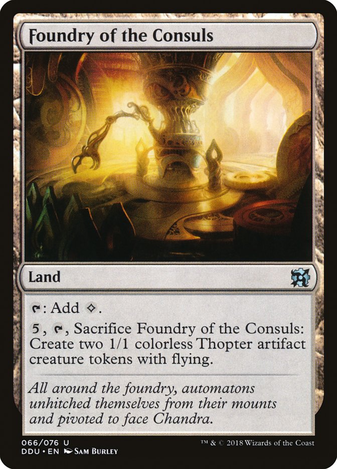 Foundry of the Consuls [Duel Decks: Elves vs. Inventors] - The Mythic Store | 24h Order Processing