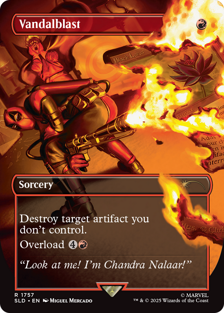 Vandalblast (1757) (Rainbow Foil) [Secret Lair Drop Series] - The Mythic Store | 24h Order Processing
