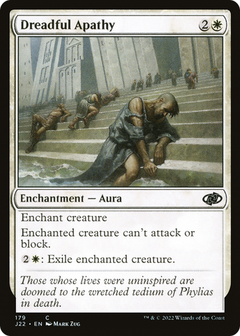 Dreadful Apathy [Jumpstart 2022] - The Mythic Store | 24h Order Processing