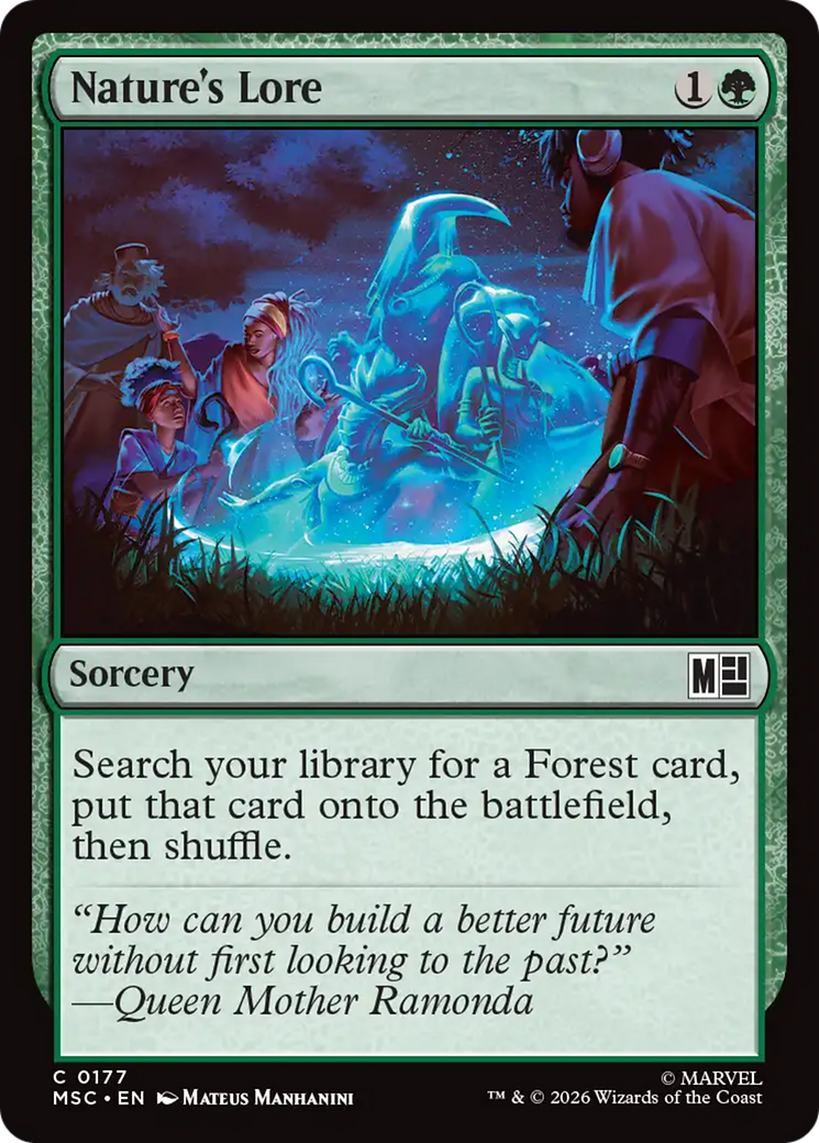 Nature's Lore [Marvel Super Heroes Commander] - The Mythic Store | 24h Order Processing