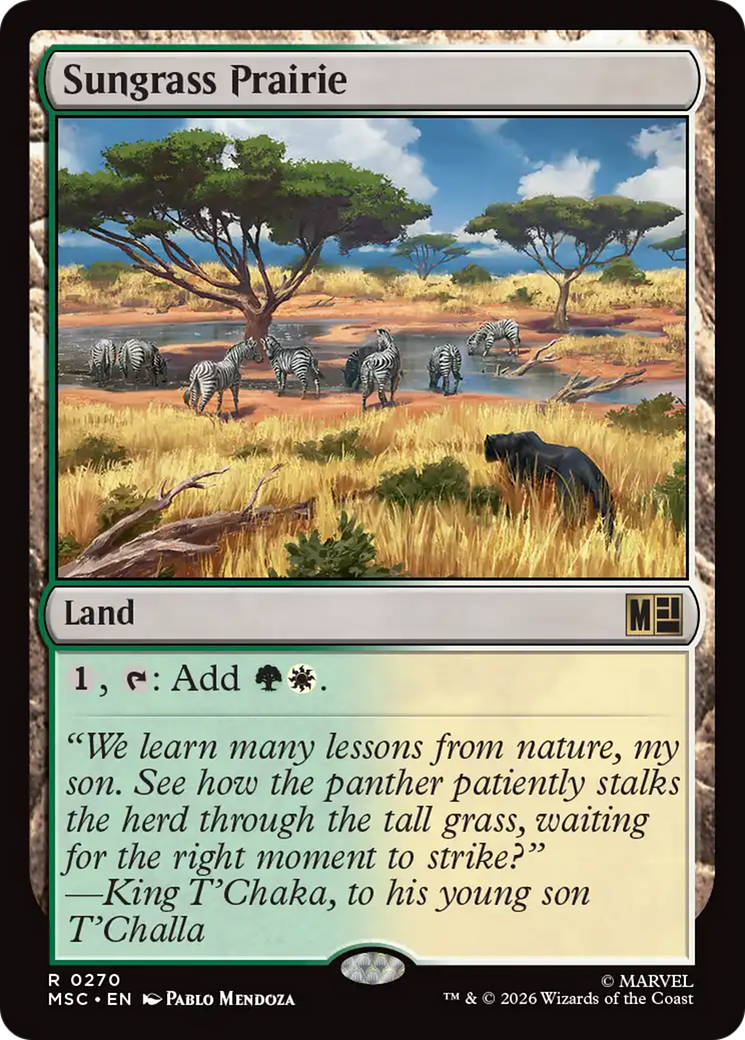 Sungrass Prairie [Marvel Super Heroes Commander] - The Mythic Store | 24h Order Processing