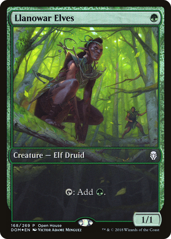 Llanowar Elves (Open House) [Dominaria Promos] - The Mythic Store | 24h Order Processing