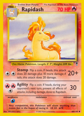 Rapidash (60/110) [Legendary Collection] - The Mythic Store | 24h Order Processing