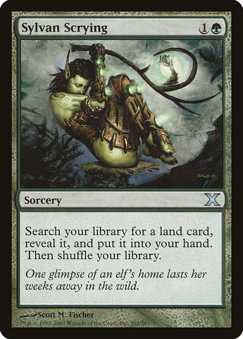 Sylvan Scrying [Tenth Edition] - The Mythic Store | 24h Order Processing