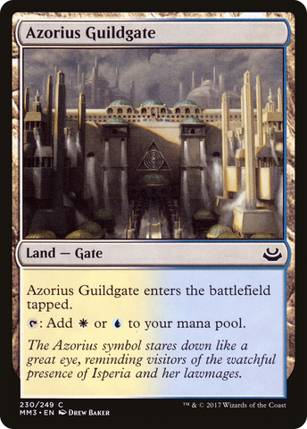 Azorius Guildgate [Modern Masters 2017] - The Mythic Store | 24h Order Processing