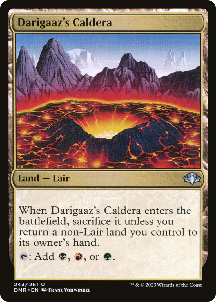 Darigaaz's Caldera [Dominaria Remastered] - The Mythic Store | 24h Order Processing