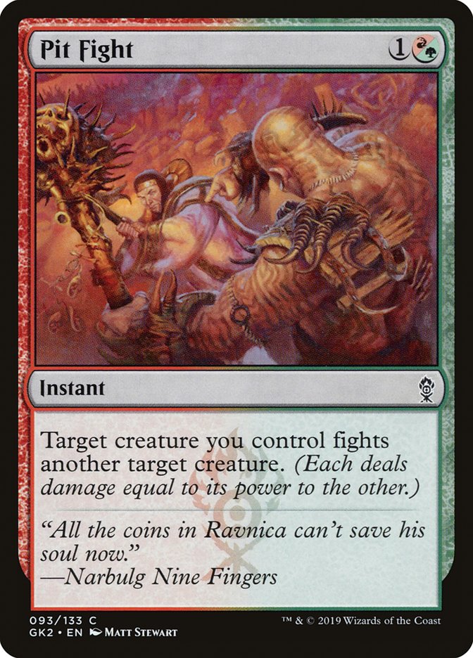 Pit Fight [Ravnica Allegiance Guild Kit] - The Mythic Store | 24h Order Processing