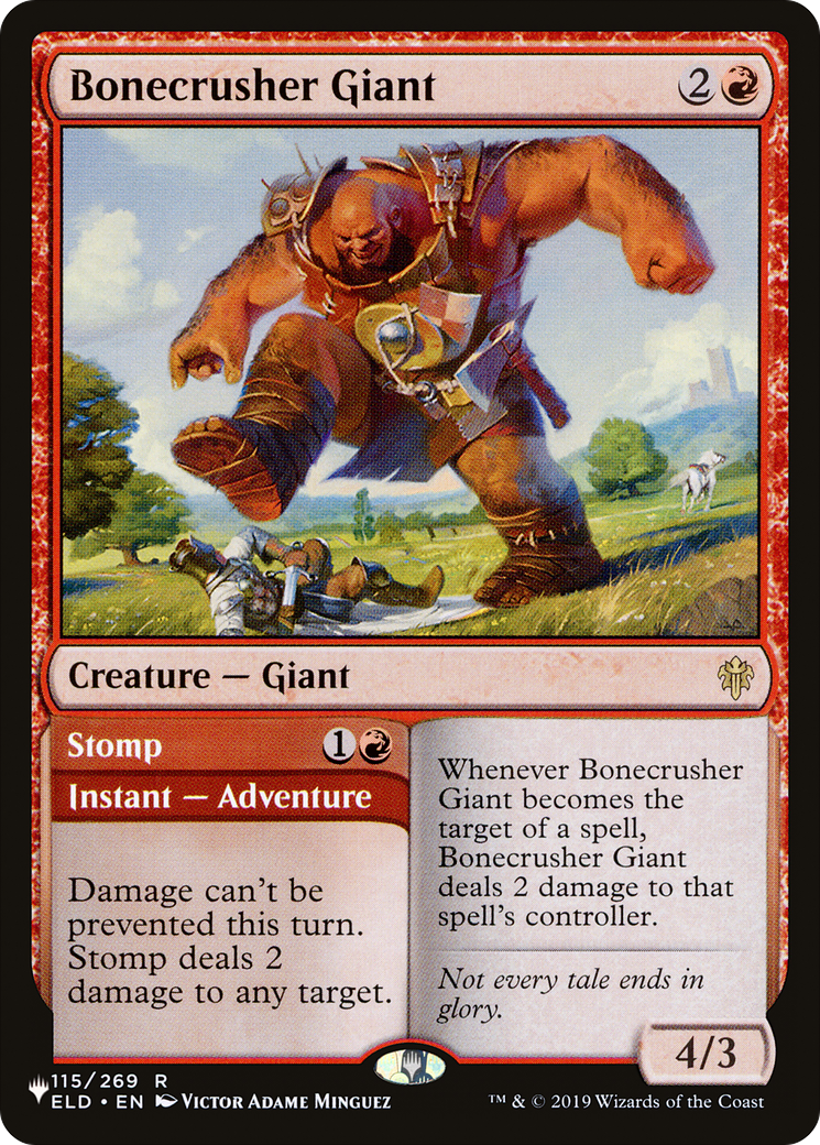 Bonecrusher Giant [The List Reprints] - The Mythic Store | 24h Order Processing