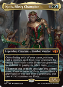 Kotis, Sibsig Champion (Borderless) [Tarkir: Dragonstorm Commander] - The Mythic Store | 24h Order Processing