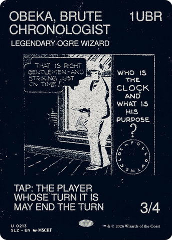 Obeka, Brute Chronologist (0213) [Secret Lair x MSCHF: The Zeta Set] - The Mythic Store | 24h Order Processing