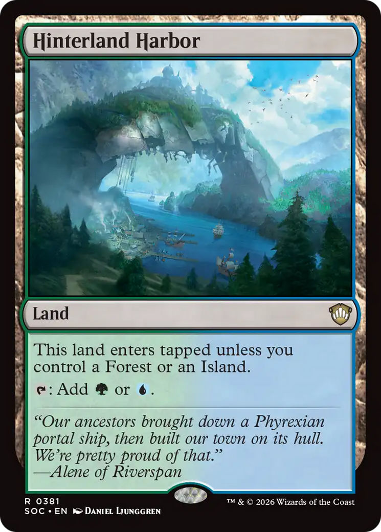 Hinterland Harbor [Secrets of Strixhaven Commander] - The Mythic Store | 24h Order Processing