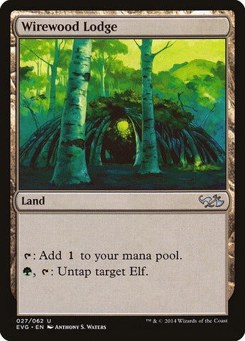 Wirewood Lodge (Elves vs. Goblins) [Duel Decks Anthology] - The Mythic Store | 24h Order Processing