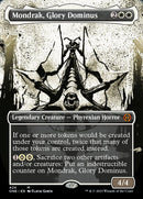 Mondrak, Glory Dominus (Borderless Ichor Step-and-Compleat Foil) [Phyrexia: All Will Be One] - The Mythic Store | 24h Order Processing