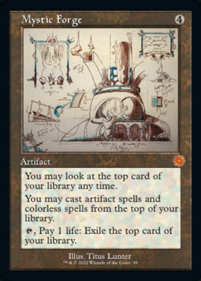 Mystic Forge (Retro Schematic) [The Brothers' War Retro Artifacts] - The Mythic Store | 24h Order Processing