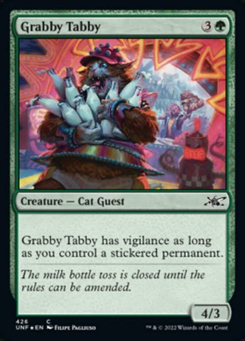 Grabby Tabby (Galaxy Foil) [Unfinity] - The Mythic Store | 24h Order Processing