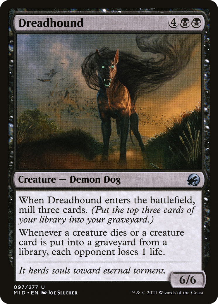 Dreadhound [Innistrad: Midnight Hunt] - The Mythic Store | 24h Order Processing