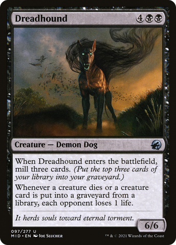 Dreadhound [Innistrad: Midnight Hunt] - The Mythic Store | 24h Order Processing