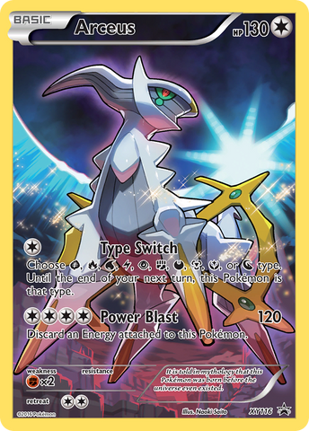Arceus (XY116) [XY: Black Star Promos] - The Mythic Store | 24h Order Processing