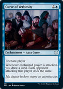 Curse of Verbosity [Dungeons & Dragons: Adventures in the Forgotten Realms Commander] - The Mythic Store | 24h Order Processing