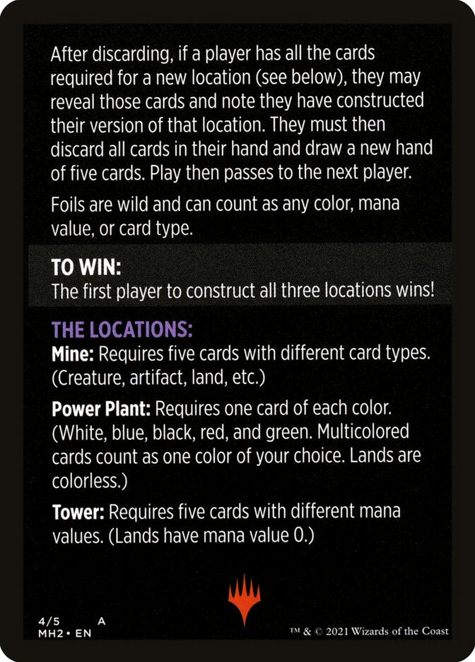Urza's Blueprints (Magic Minigame) [Modern Horizons 2 Minigame] - The Mythic Store | 24h Order Processing