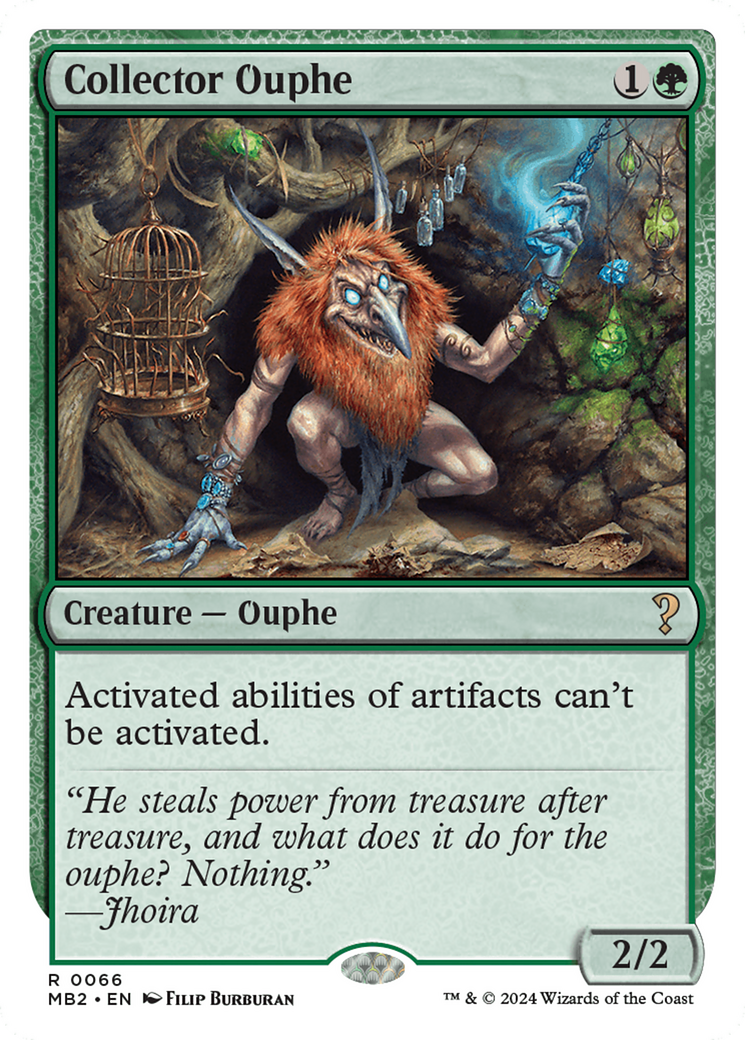 Collector Ouphe (White Border) [Mystery Booster 2] - The Mythic Store | 24h Order Processing