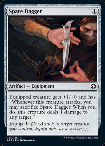 Spare Dagger [Dungeons & Dragons: Adventures in the Forgotten Realms] - The Mythic Store | 24h Order Processing