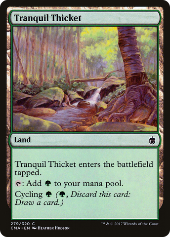 Tranquil Thicket [Commander Anthology] - The Mythic Store | 24h Order Processing