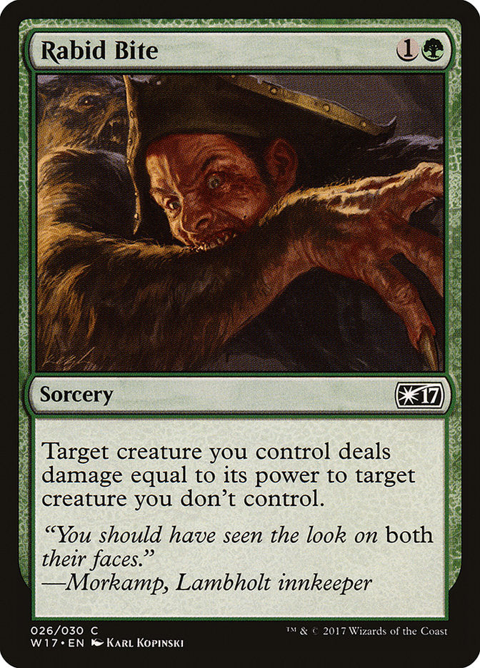 Rabid Bite [Welcome Deck 2017] - The Mythic Store | 24h Order Processing