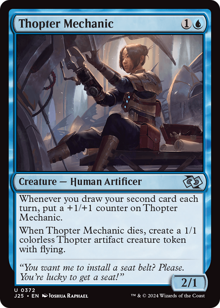 Thopter Mechanic [Foundations Jumpstart] - The Mythic Store | 24h Order Processing