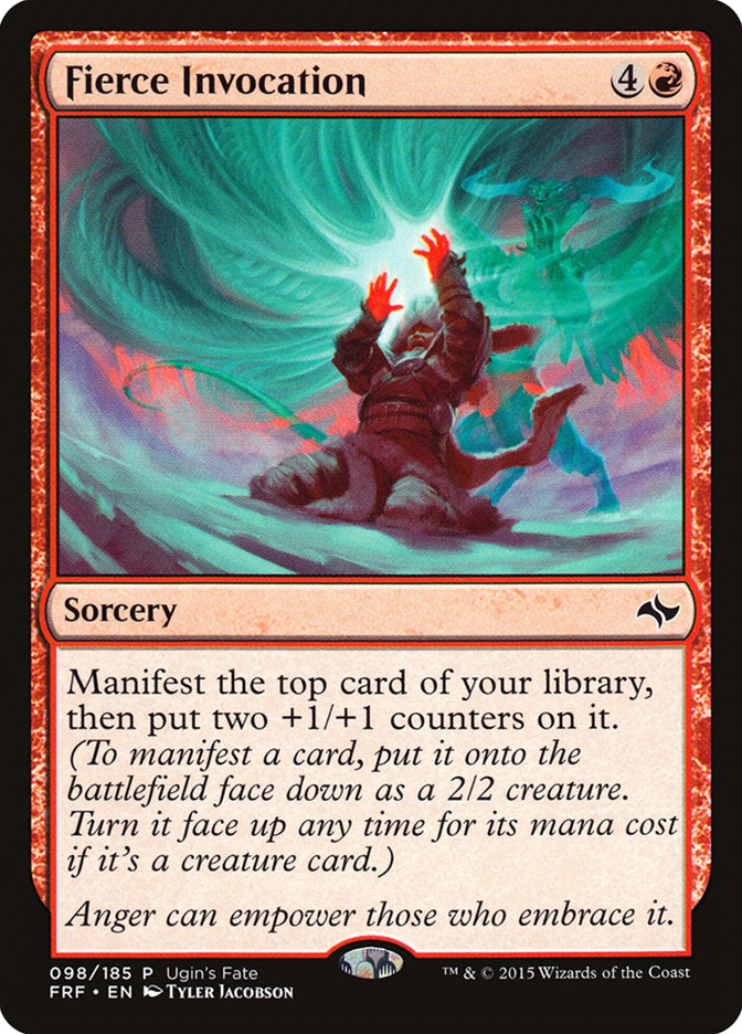 Fierce Invocation [Ugin's Fate] - The Mythic Store | 24h Order Processing