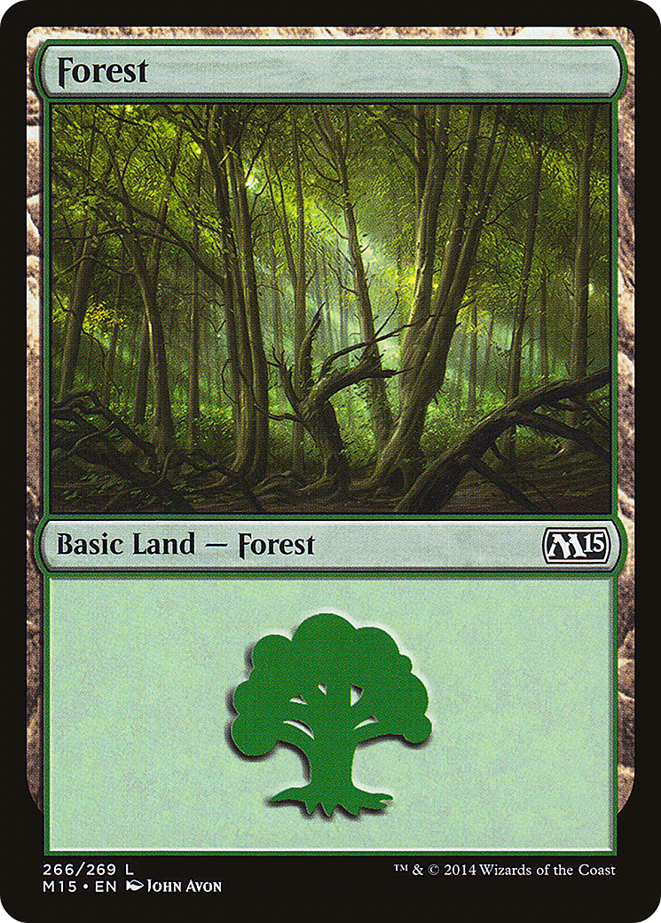 Forest (266) [Magic 2015] - The Mythic Store | 24h Order Processing