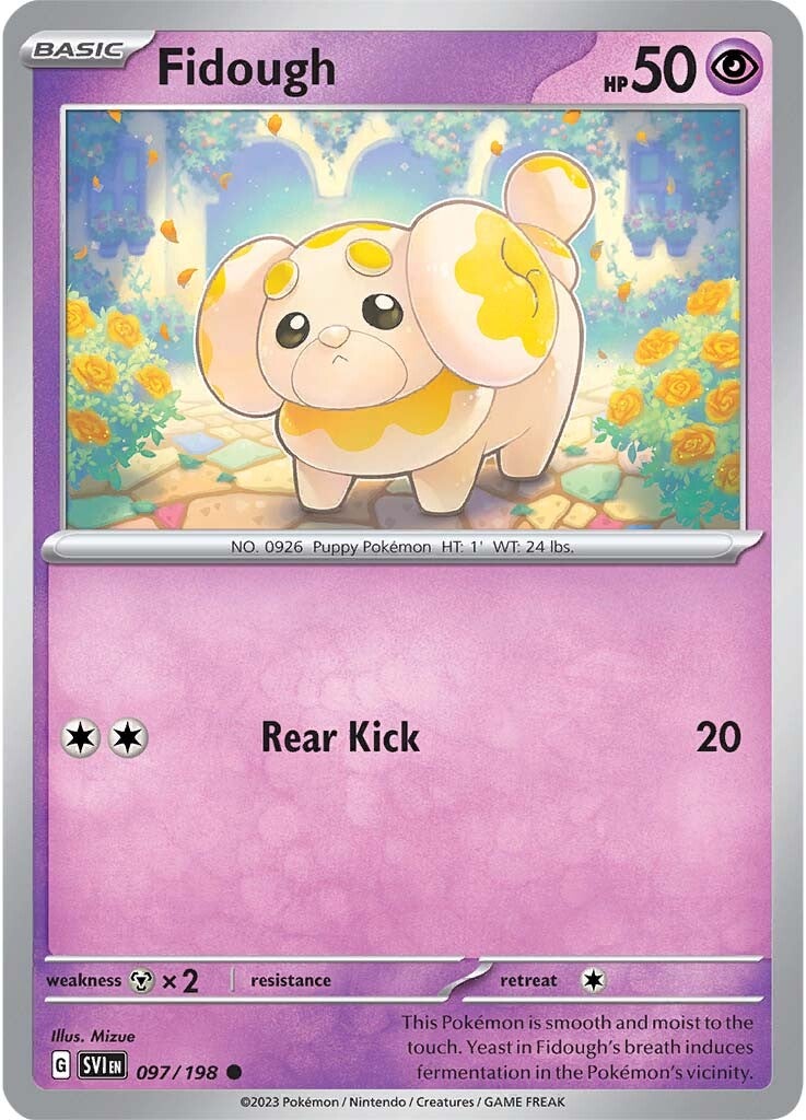 Fidough (097/198) [Scarlet & Violet: Base Set] - The Mythic Store | 24h Order Processing