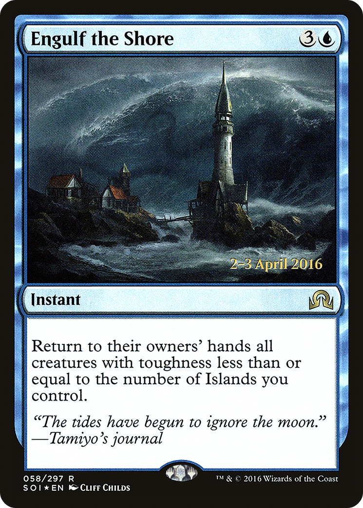 Engulf the Shore [Shadows over Innistrad Prerelease Promos] - The Mythic Store | 24h Order Processing