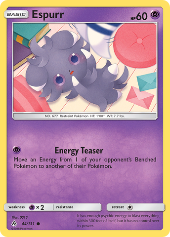 Espurr (44/131) [Sun & Moon: Forbidden Light] - The Mythic Store | 24h Order Processing