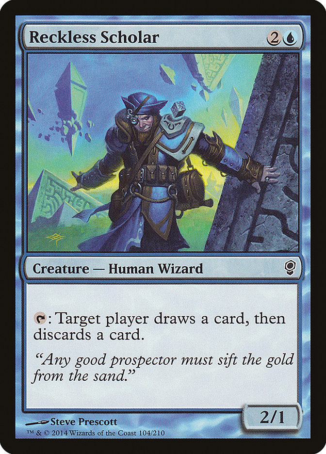 Reckless Scholar [Conspiracy] - The Mythic Store | 24h Order Processing