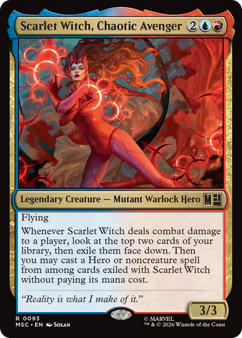 Scarlet Witch, Chaotic Avenger [Marvel Super Heroes Commander] - The Mythic Store | 24h Order Processing