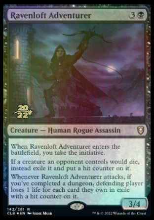 Ravenloft Adventurer [Commander Legends: Battle for Baldur's Gate Prerelease Promos] - The Mythic Store | 24h Order Processing